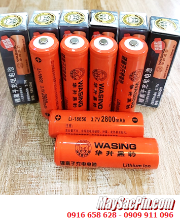 Wasing 18650-2800mAh; Pin sạc 18650 lithium 3.7v Wasing 18650 2800mAh (18mmx65mm) chính hãng